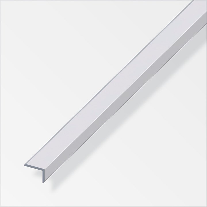 alfer Silver Aluminium Edge Protect 19.6X8.6X1.6mm x 1m