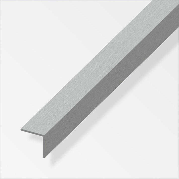 alfer Anodised Aluminium Angle 15 x 15 x 1mm x 1m