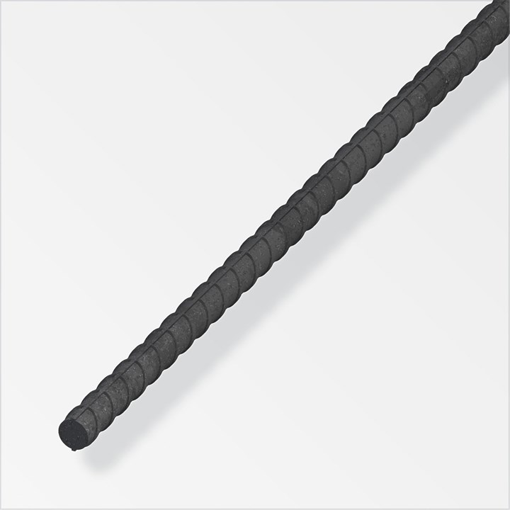 alfer® Ribbed Steel 6mm x 1m