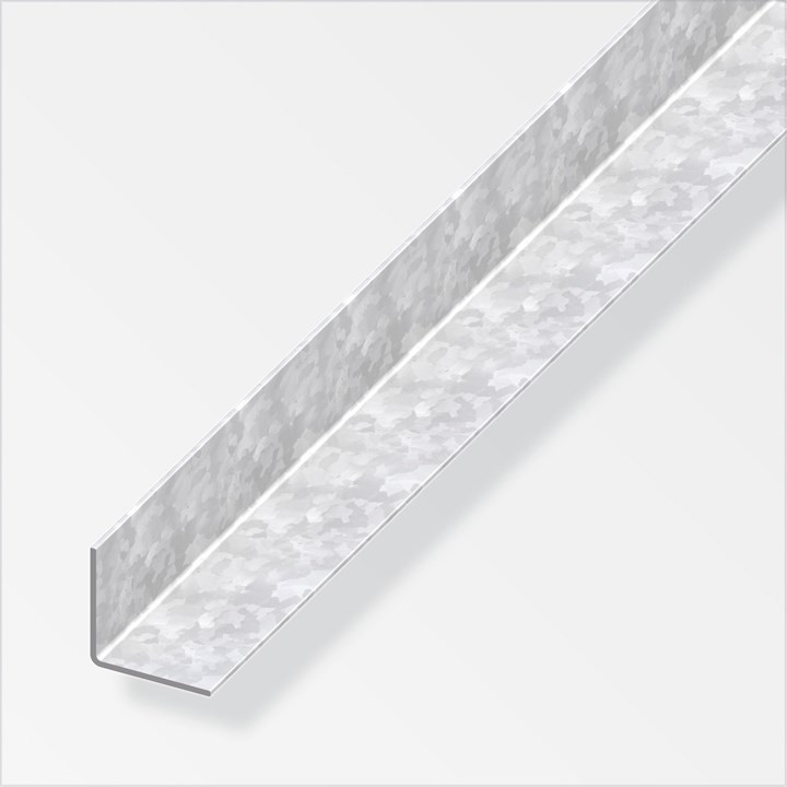 alfer® Steel Galvanised Angle 35.5 x 35.5 x 1.5mm x 1m
