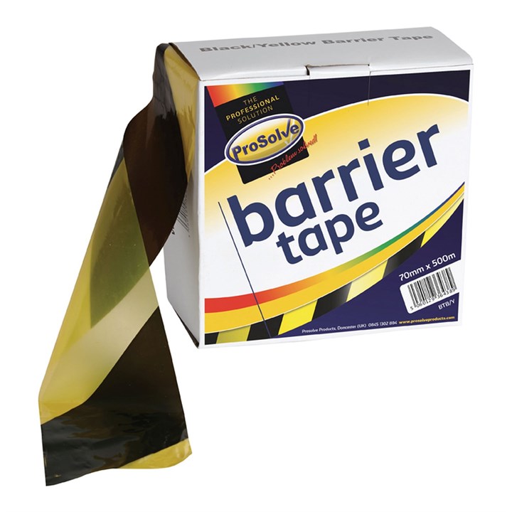 ProSolve Barrier Tape Black/Yellow