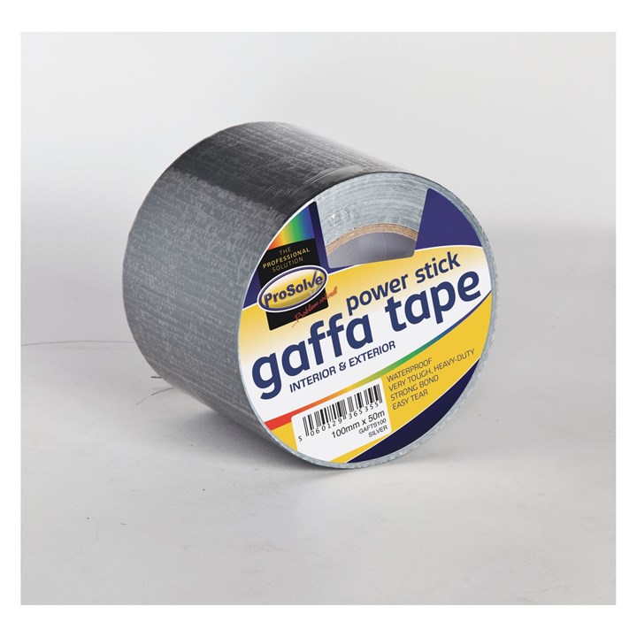 ProSolve Gaffa Tape 100mm x 50m - Silver