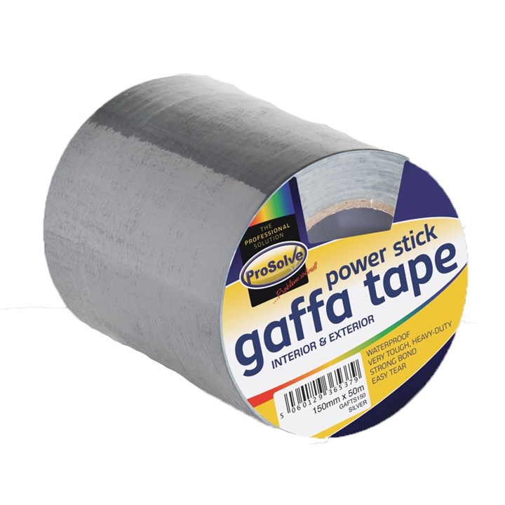 ProSolve Gaffa Tape 150mm x 50m - Silver