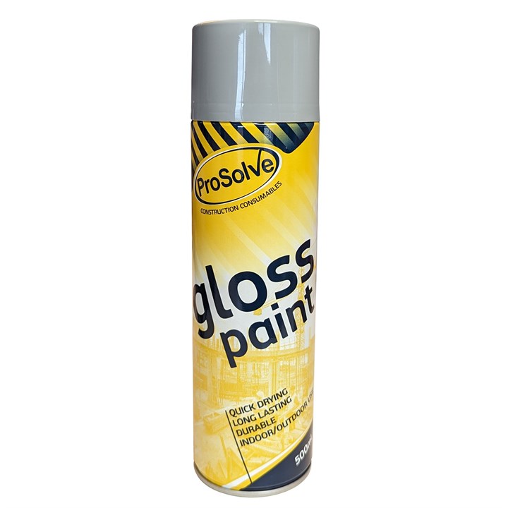 ProSolve All Purpose Acrylic Gloss Spray Grey 500ml