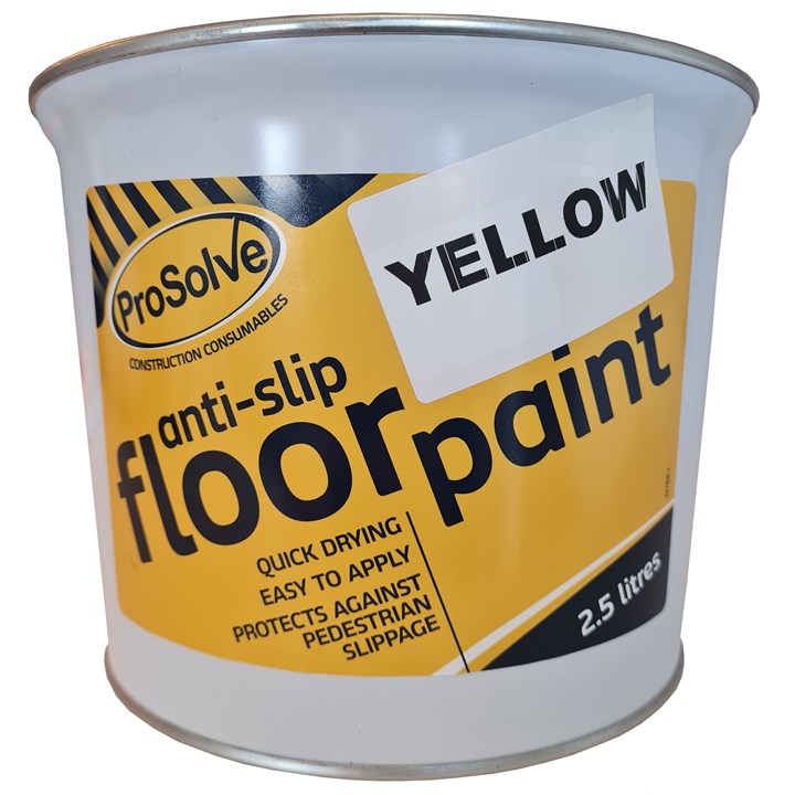 ProSolve Anti Slip Floor Paint (2.5L) Yellow