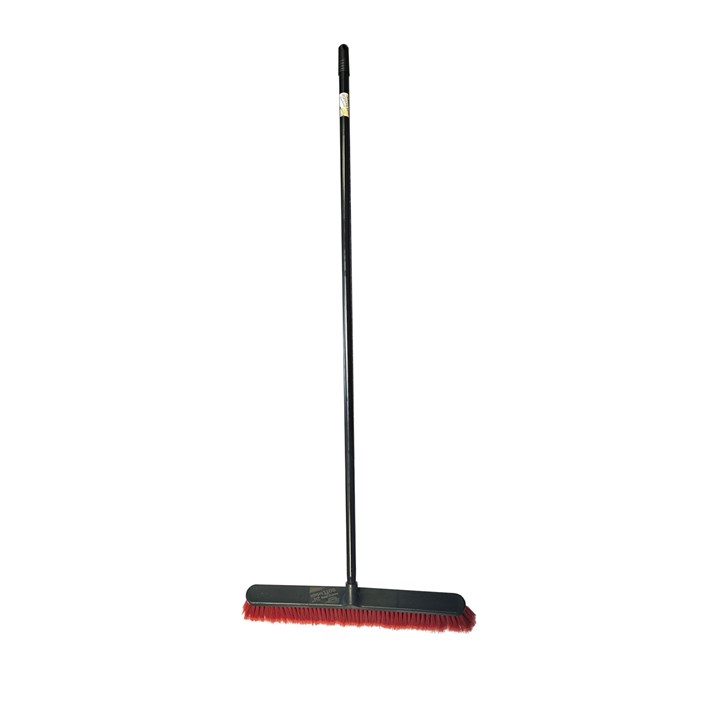 ProSolve 24" Heavy Duty Soft Bristle Broom And Handle
