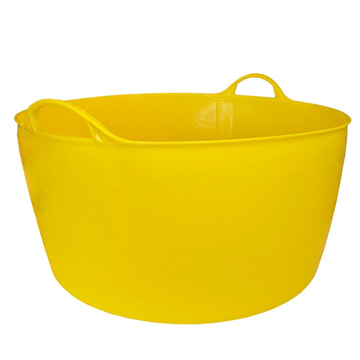 ProSolve Flexible Tub Yellow 75L