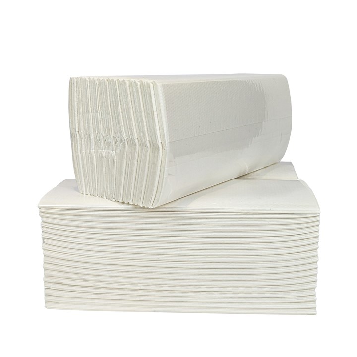 ProSolve White C-Fold Hand Towel 2 Ply 202 Sheet (Box of 12)