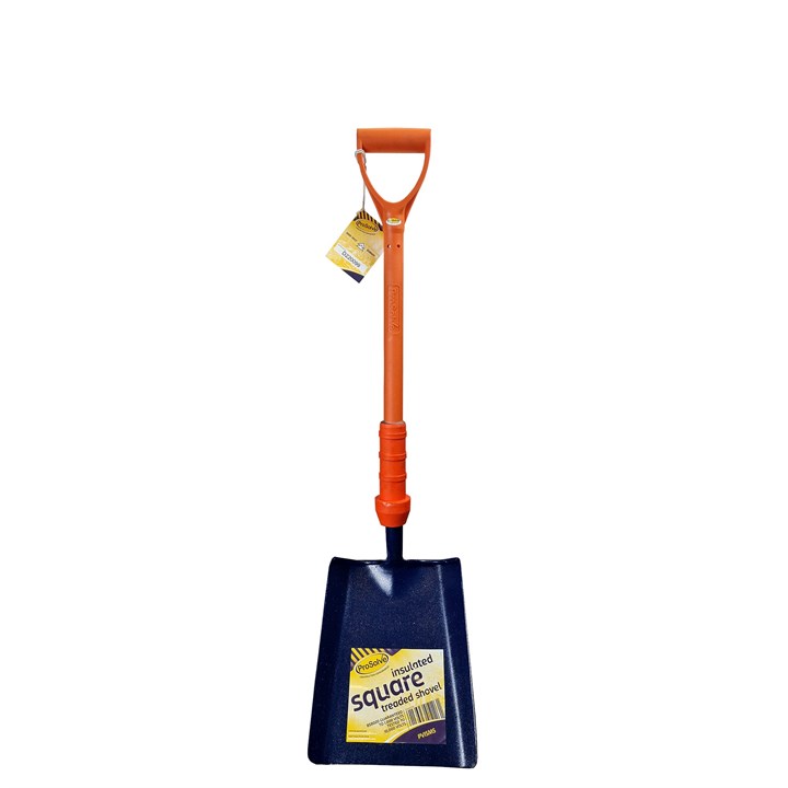 Insulated Square Mouth Shovel Treaded BS8020
