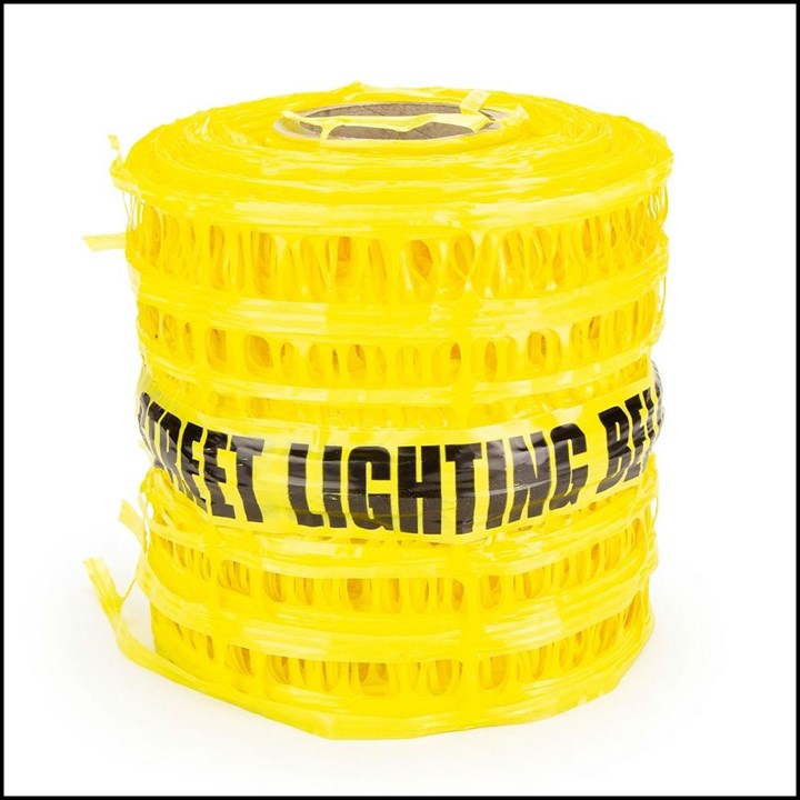 ProSolve Detectable Mesh (Street Lighting) 200mm x 100m - Yellow
