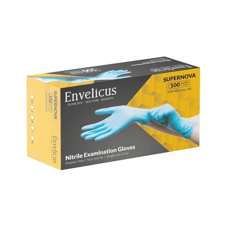 Nitrile Disposable Gloves - Size 10 Large (Box of 100)