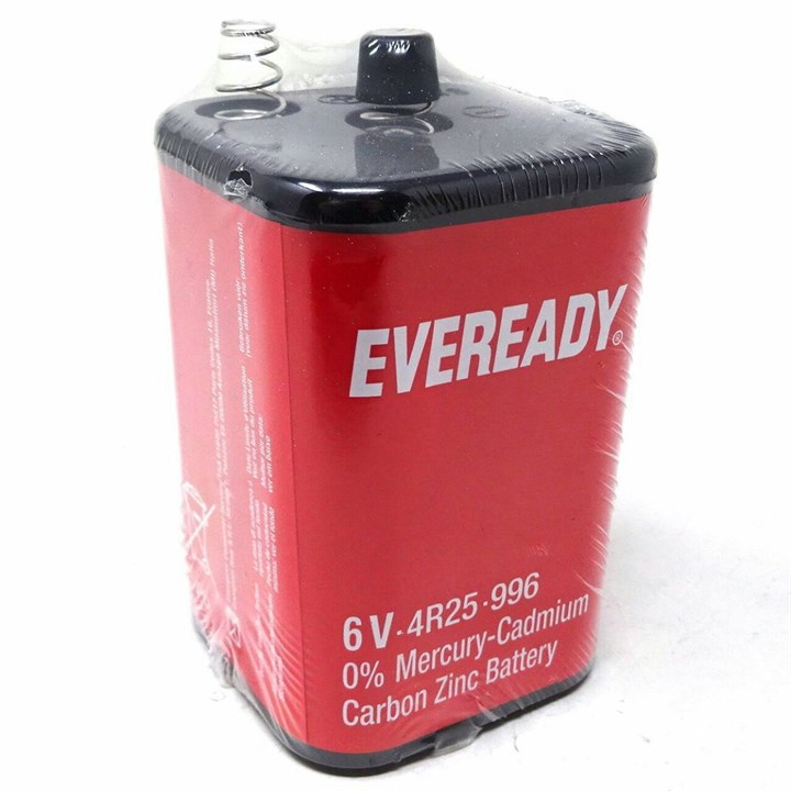 Ecolite Road Cone Lamp 6V Battery