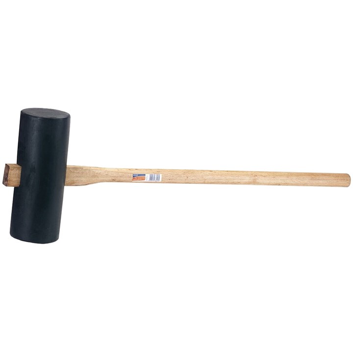 Rubber Maul Mallet and Handle - 41"