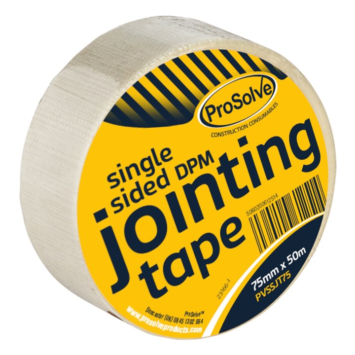 ProSolve Single Sided DPM Jointing Tape 75mm x 50m