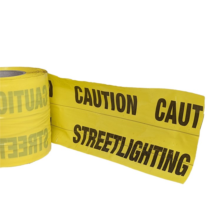 ProSolve Detectable Underground Tape (Street Lighting) 150mm x 100m